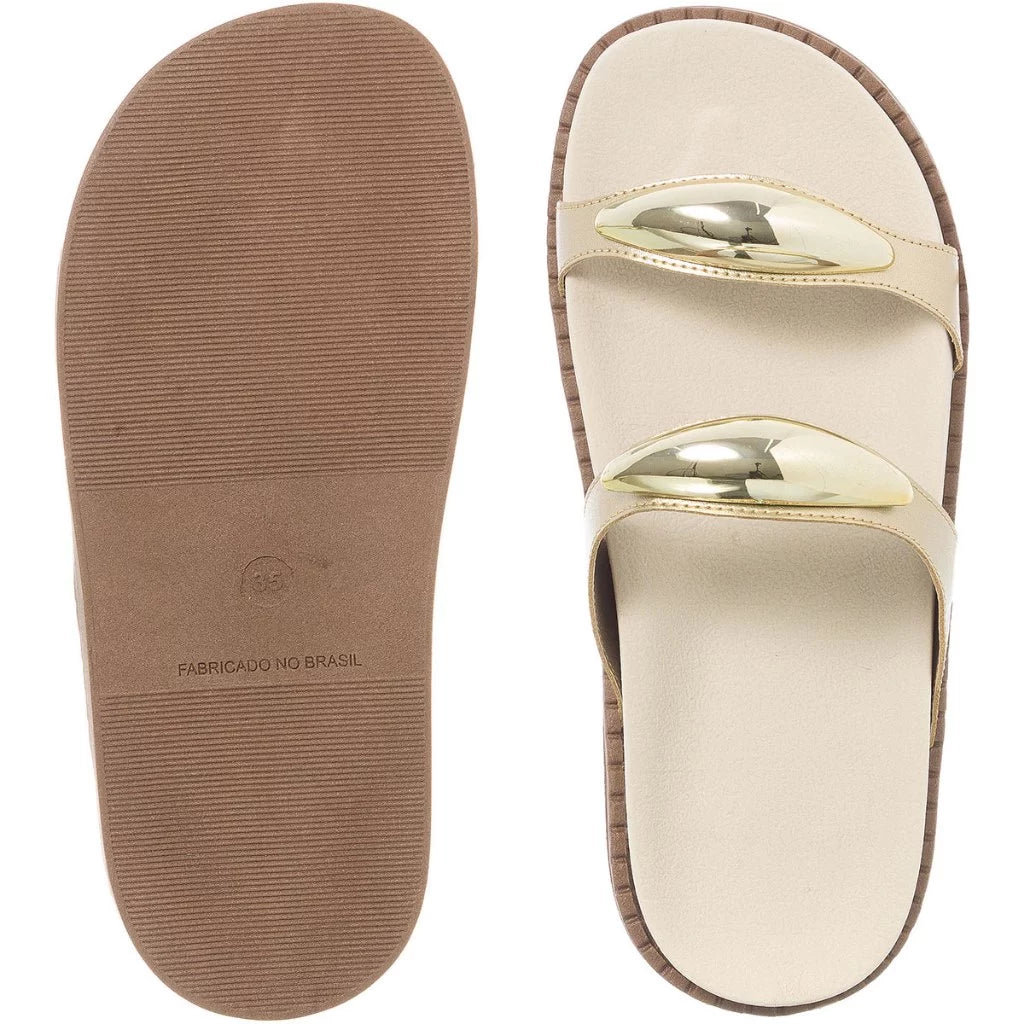 Birken Feminina Papete Enfeite Metalizado